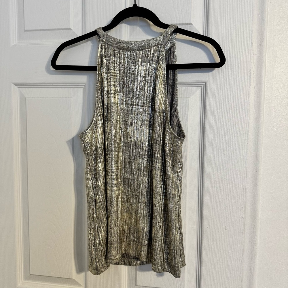 Anthropologie Moulinette Soeurs Metallic Tank Top
Size: Medium - Picture 3 of 3